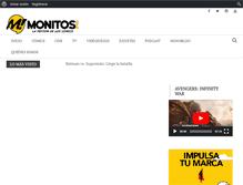 Tablet Screenshot of monitos.com.mx